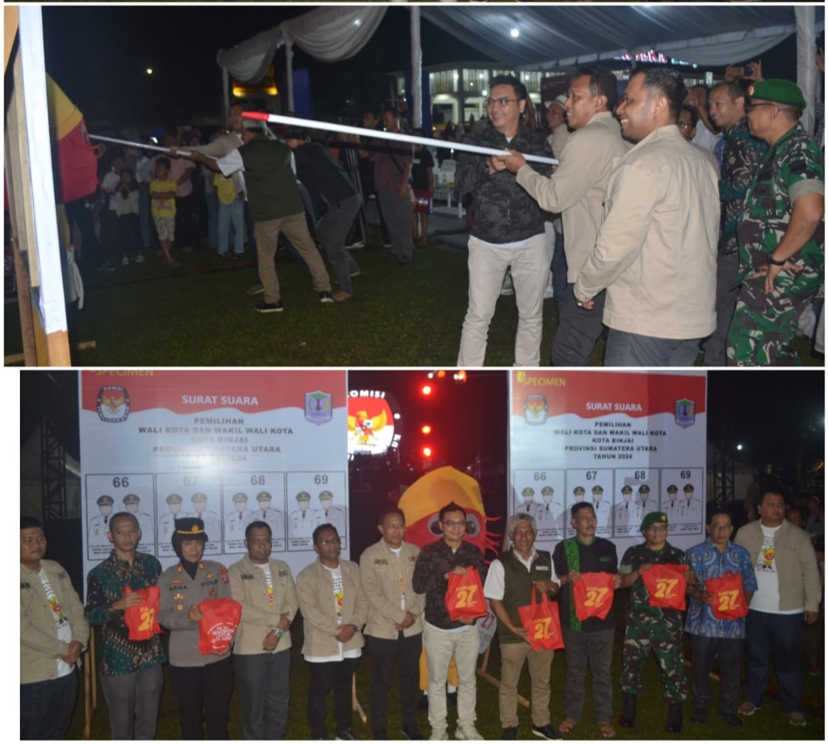 KPU Kota Binjai Gelar Konser Musik Sosialisasi Pendidikan Pemilih