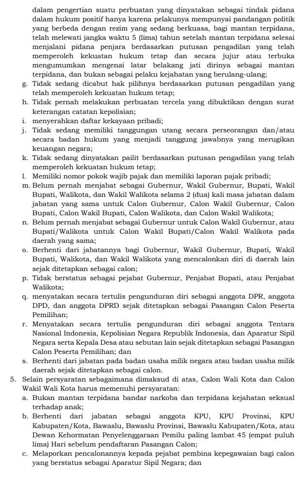 KPU Kota Binjai Umumkan Pendaftaran Calon Wali Kota dan Wakil Wali Kota Binjai Tahun 2024