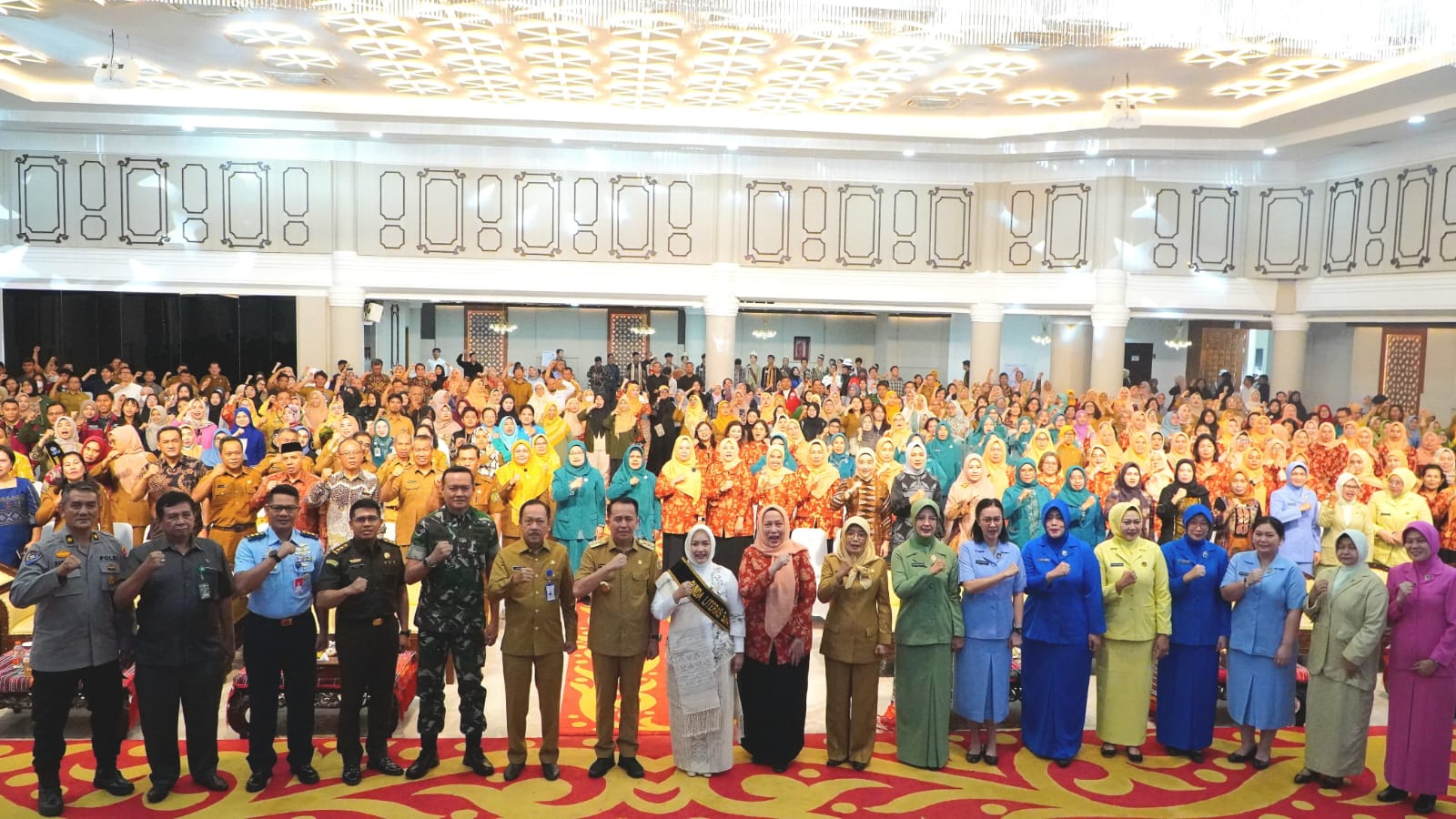 Pj. Ketua TP PKK Langkat Ny. Uke Retno Faisal Hasrimy Siap Tingkatkan Literasi Anak 