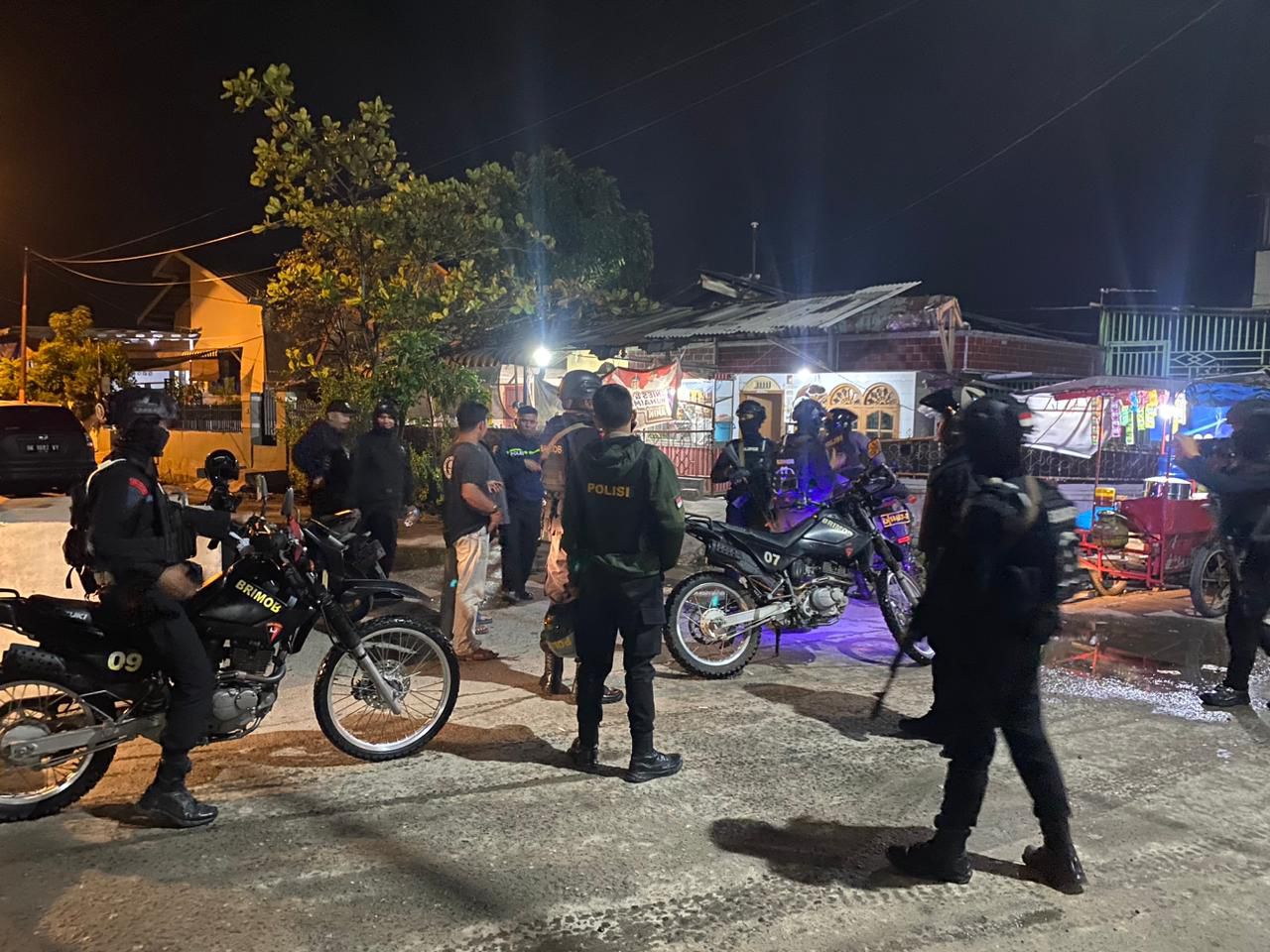 Polres Pelabuhan Belawan Tingkatkan Patroli Gabungan Antisipasi Genk Motor