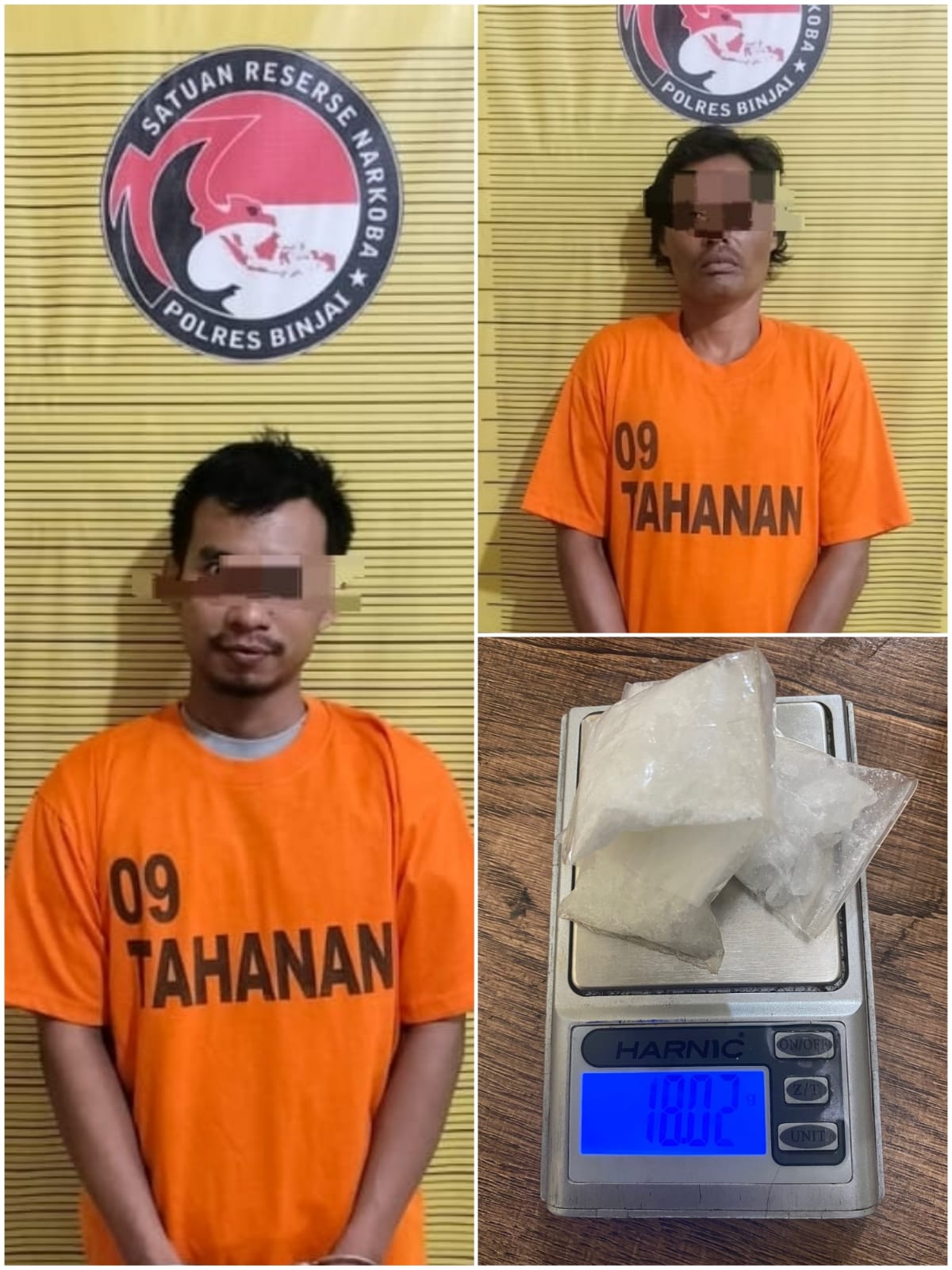 Bawa Sabu Dari Aceh Tamiang, Sampai Binjai Di Ringkus Polisi