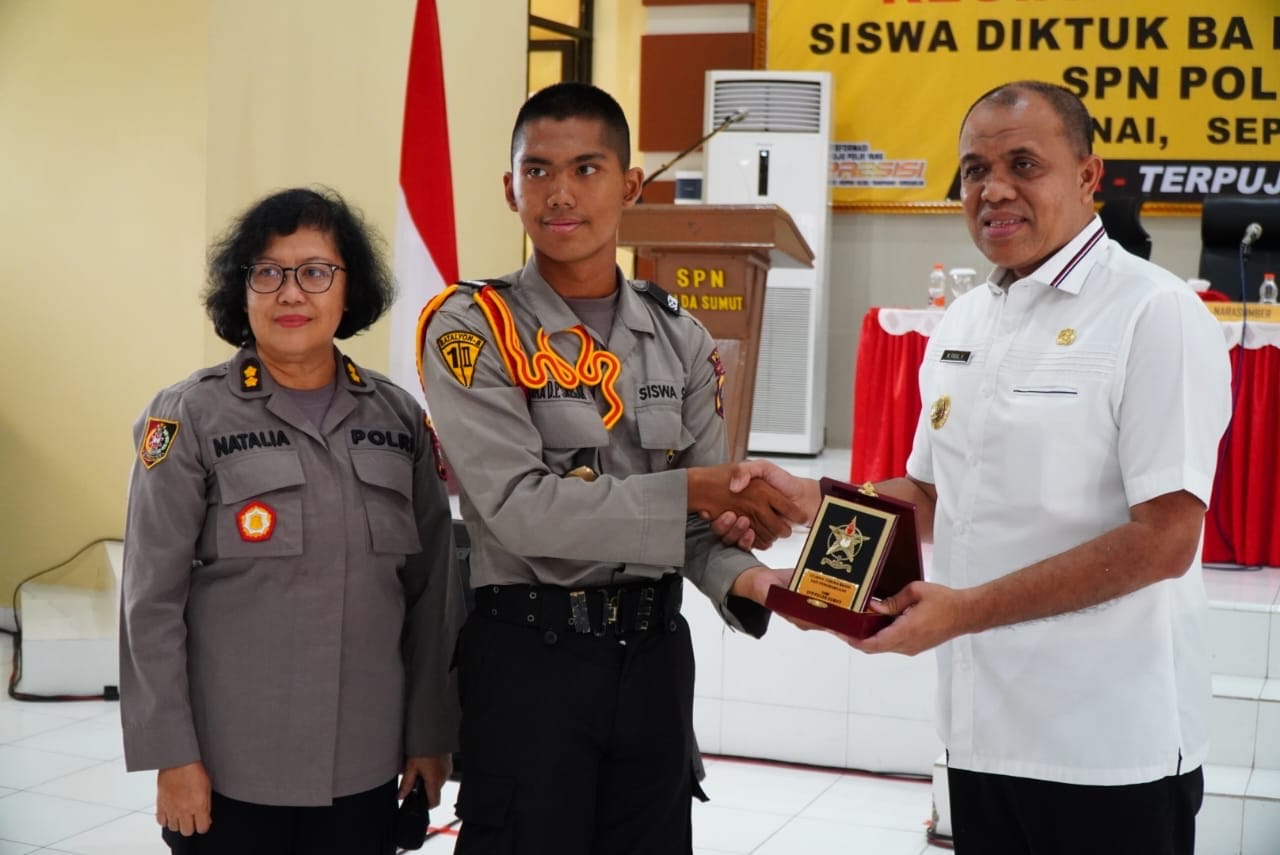 Pj Bupati Langkat Beri Arahan Kohesi Sosial Kepada Siswa Ditukba Polri: Membangun Disiplin, Loyalitas, dan Integritas