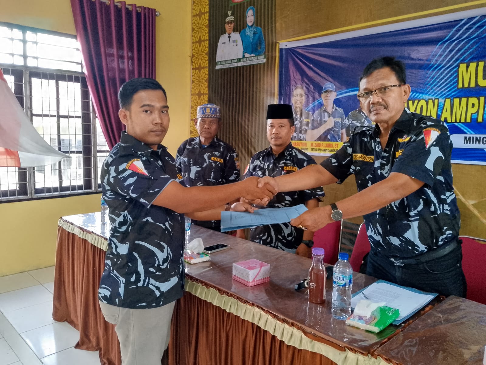 DPD AMPI Langkat M Zaid Lubis St Adakan 2 Musyawarah Rayon ,Kecamatan Berandan Barat & Besitang