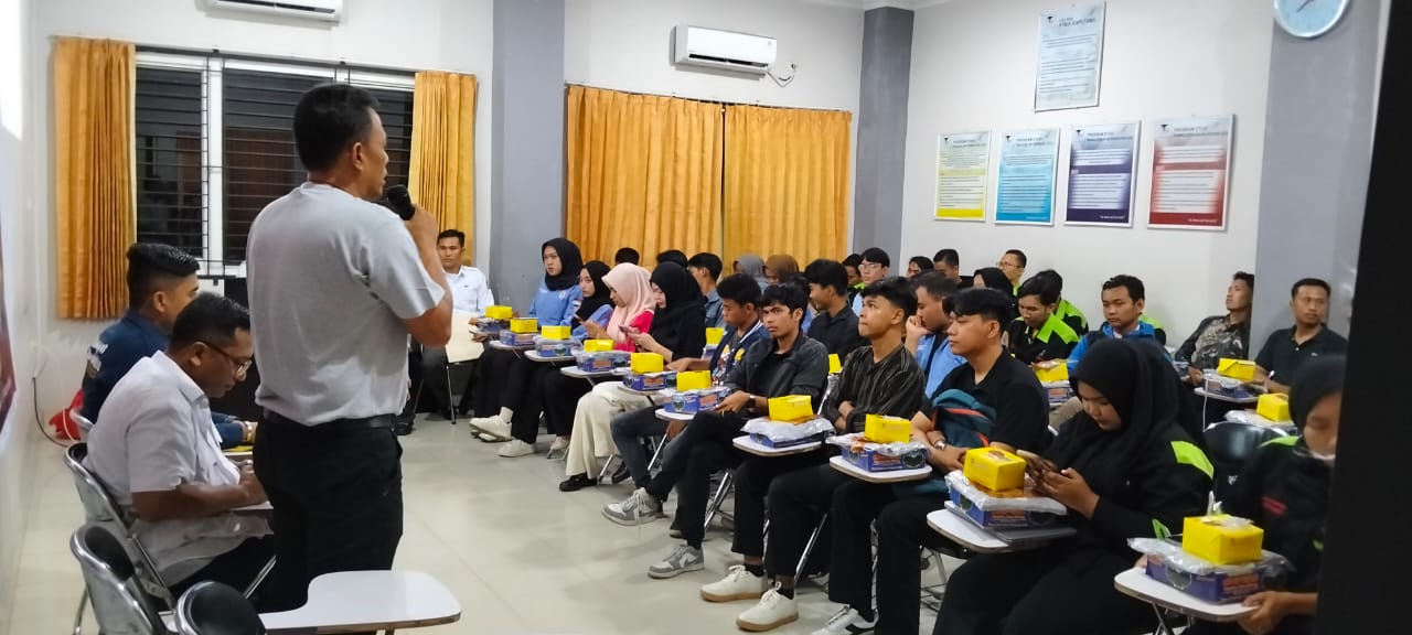 KPU Binjai “Goes To Campus” Gelar Nobar Film “Tepatilah Janji” Di Kampus STMIK Kaputama