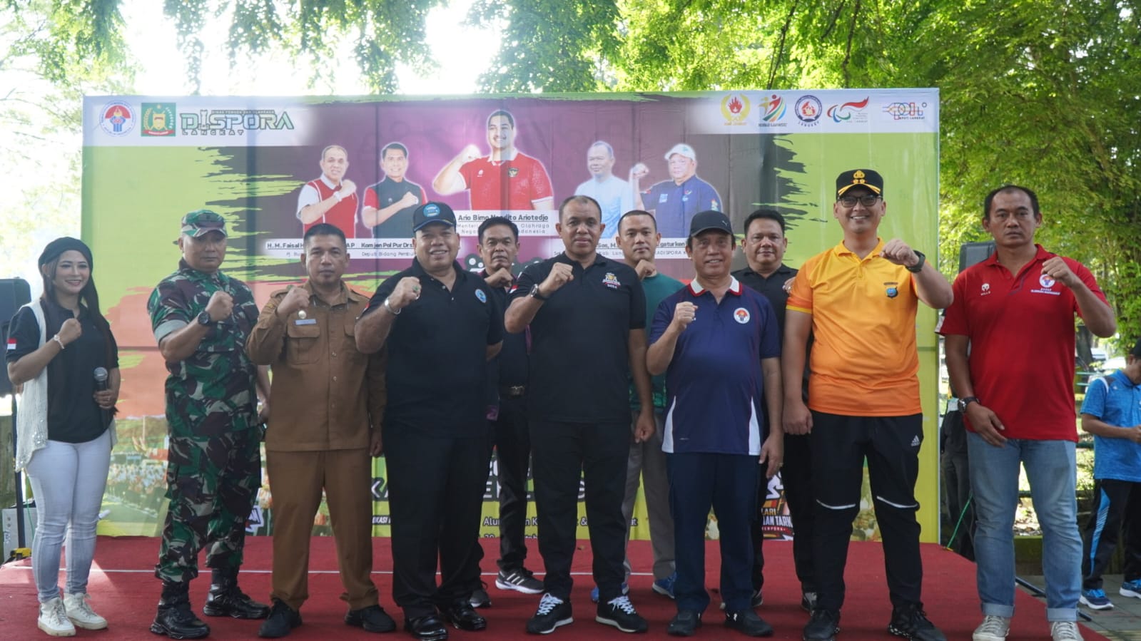Pj. Bupati Langkat Buka Tarkam Kemenpora : Membangun Silaturahmi dan Potensi Atletik