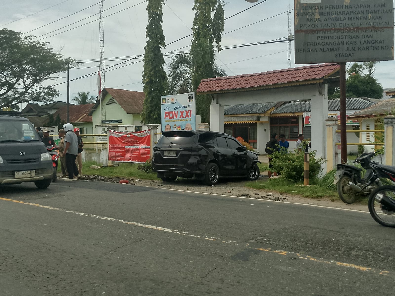 Ini Penjelasan Kanit Lantas Terkait Tabrakan Maut Yang Menewaskan Wartawan di Langkat