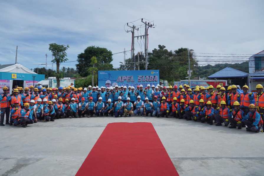 Siap Sukseskan Aquabike World Championship, PLN Gelar Apel Siaga Kelistrikan