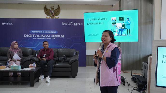 Ciptakan UMKM Cakap Digital, PLN UP3 Sibolga & Rumah BUMN Gelar Pelatihan Digitalisasi