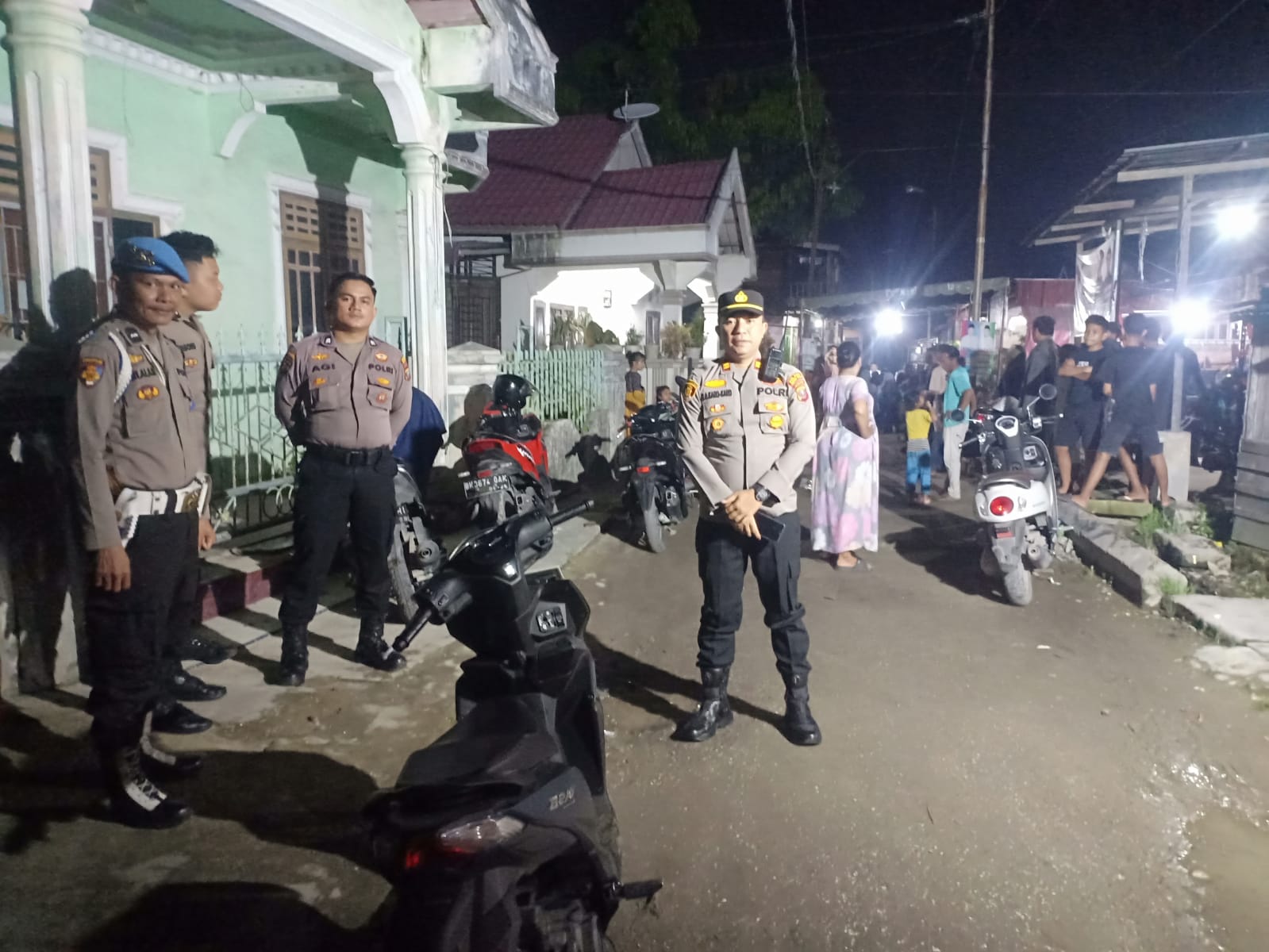 Polres Tanjung Balai Melaksanakan Pengamanan Kampanye Tatap Muka