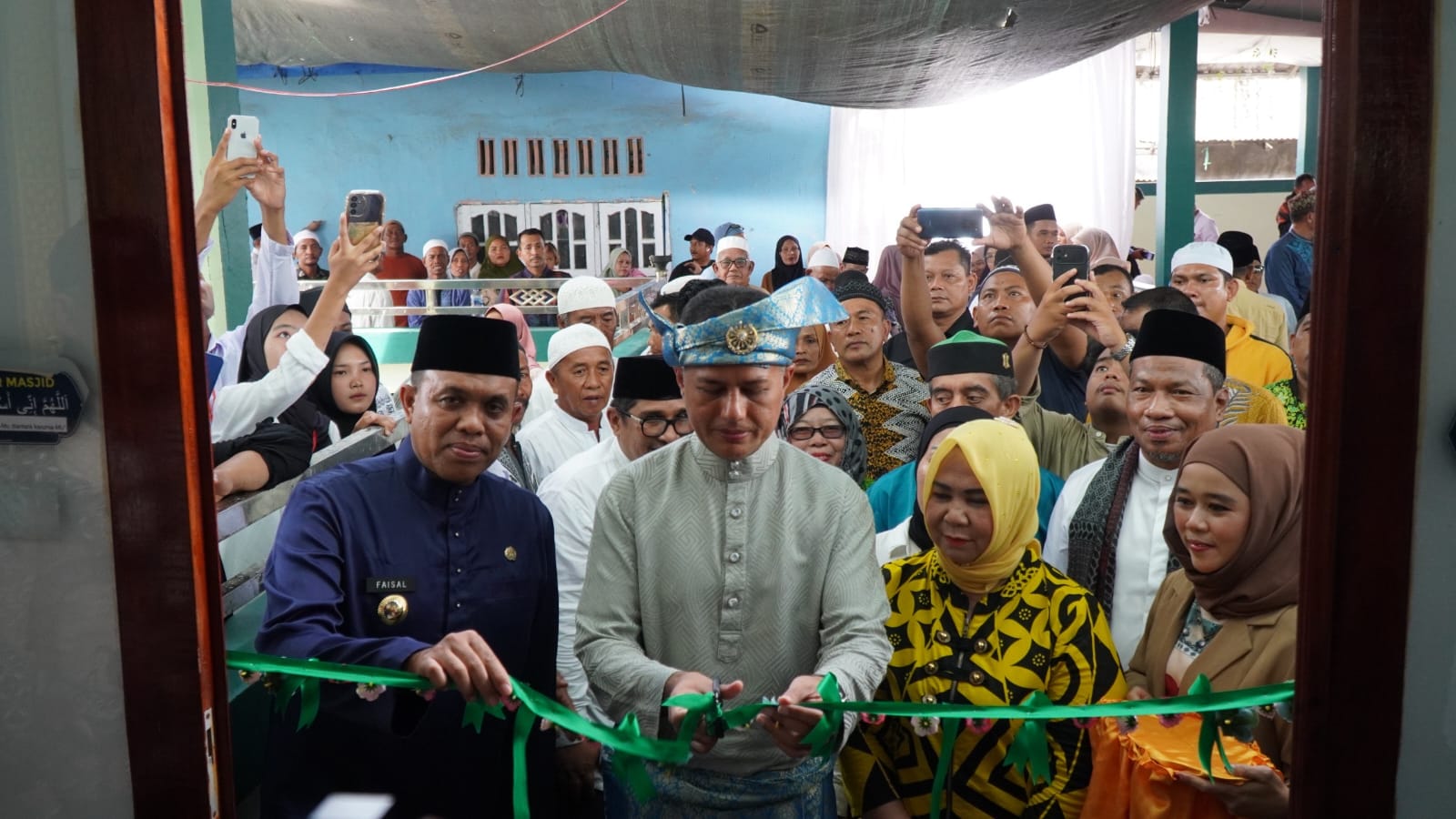 Pj Bupati Langkat Resmikan Masjid ke-49 Yayasan Haji Anif di Desa Jaring Halus