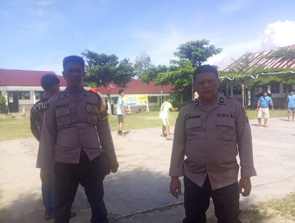 Polsek Munte Kawal Pekan Olahraga Ikatan Remaja Masjid, Suasana Aman Dan Meriah