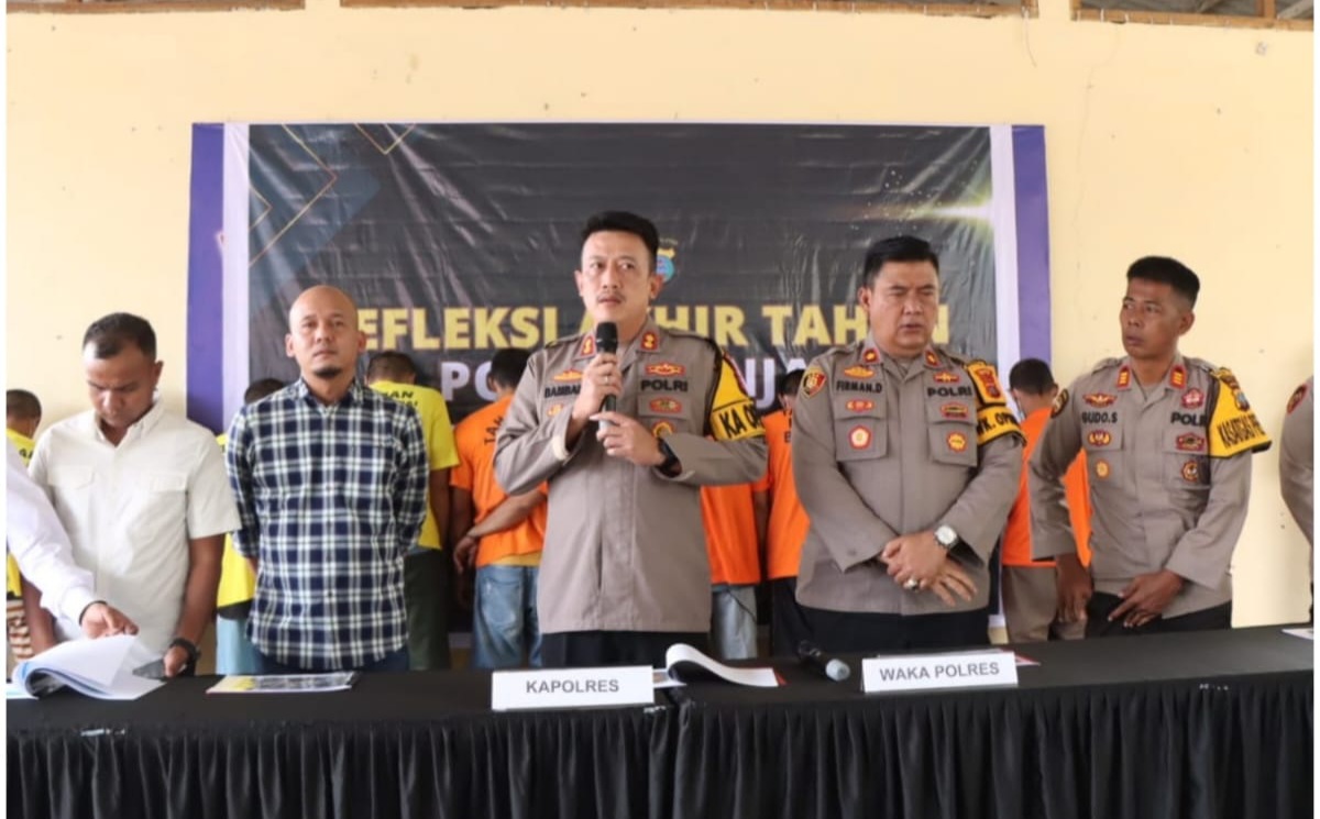 Kapolres Binjai Pimpin Langsung Giat Refleksi Akhir Tahun 2024
