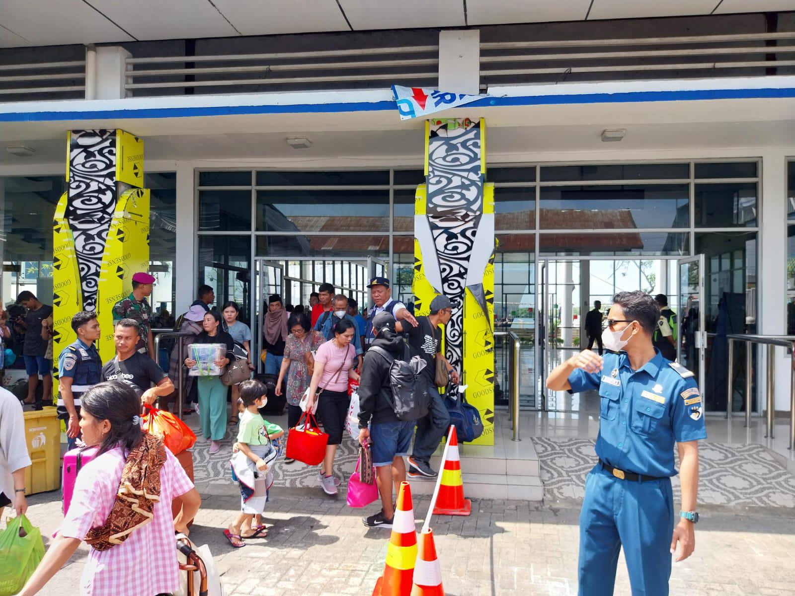 H-5 Tahun Baru 2025, Jumlah Penumpang di Terminal Bandar Deli Pelabuhan Tembus 7.287 Orang