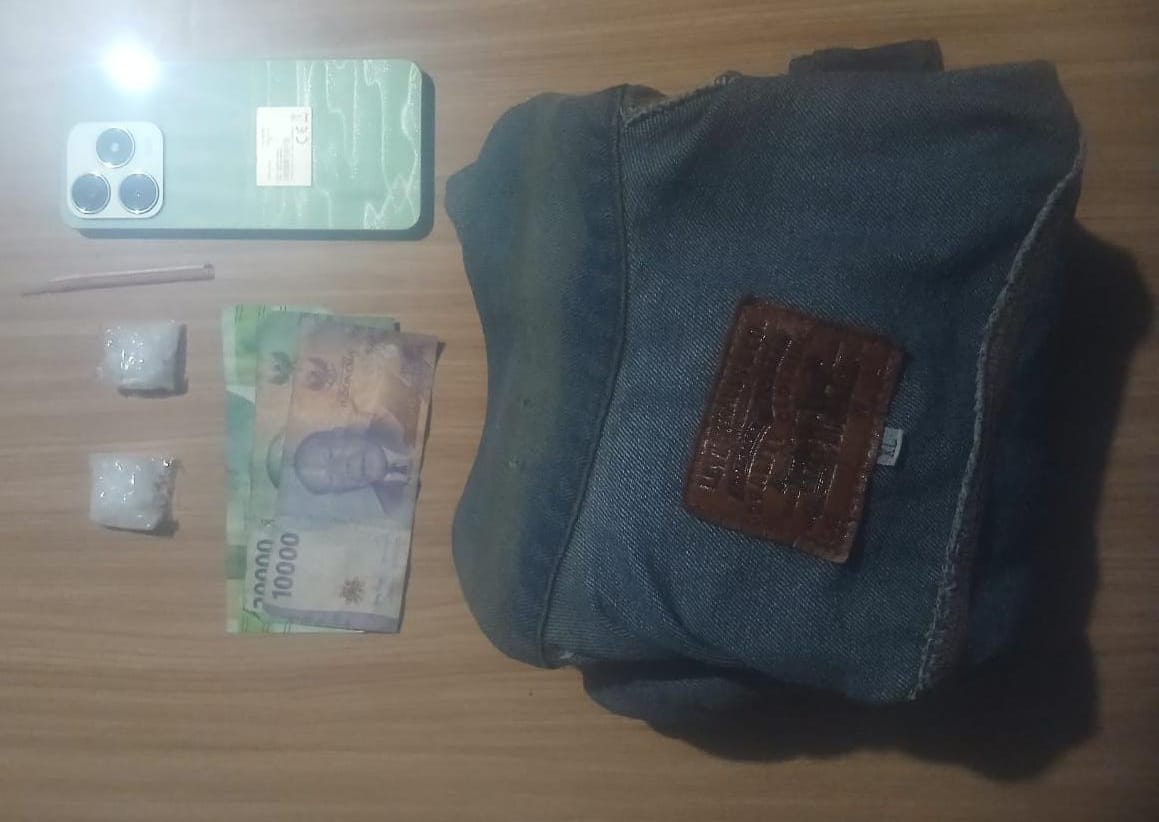 Sat Narkoba Polres Pelabuhan Belawan Ringkus Pengedar Sabu di Hamparan Perak
