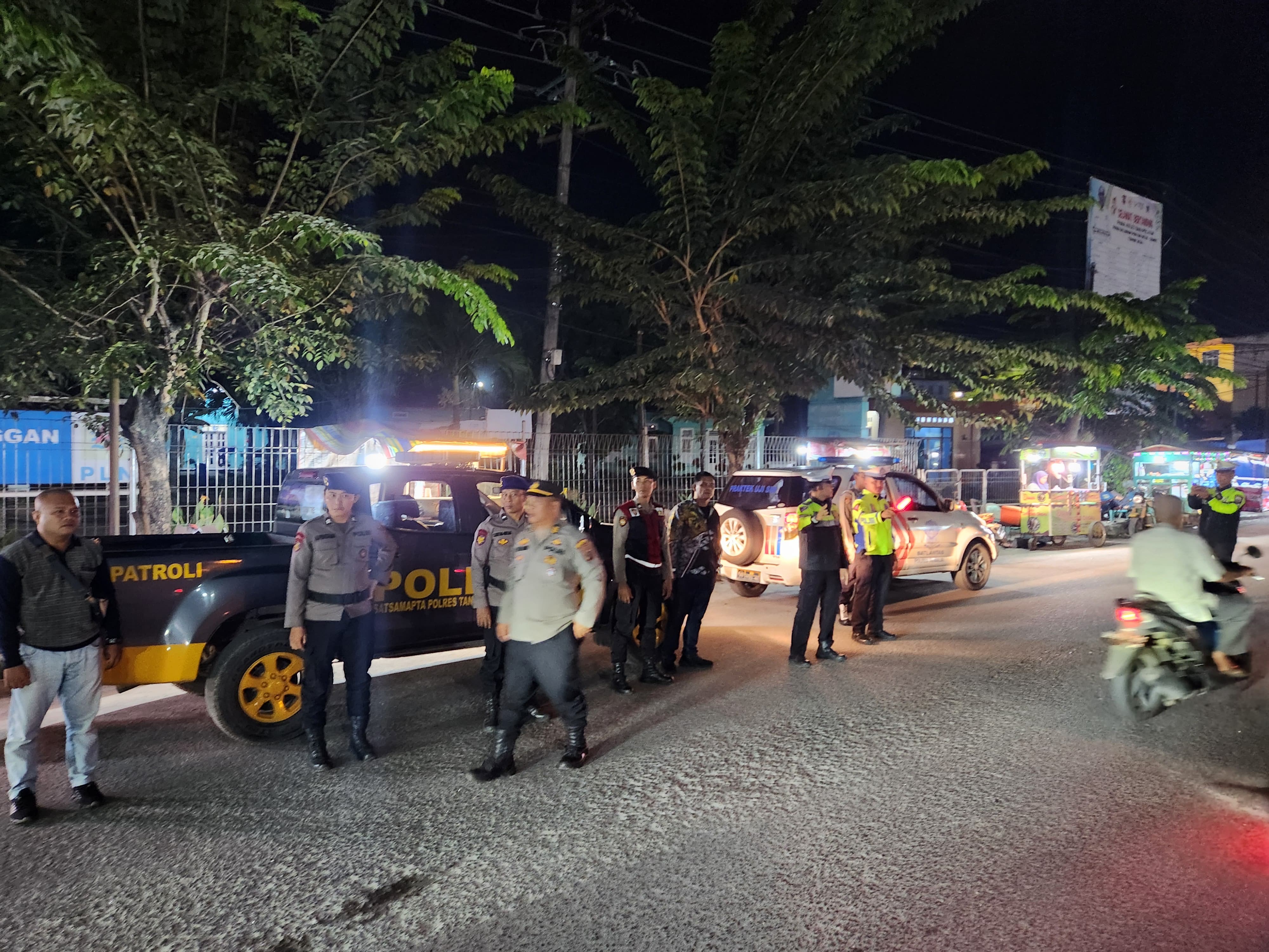 Polres Tanjung Balai Patroli Rutin Polres Tanjung Balai Menyusuri Daerah Rawan Gangguan Keamanan