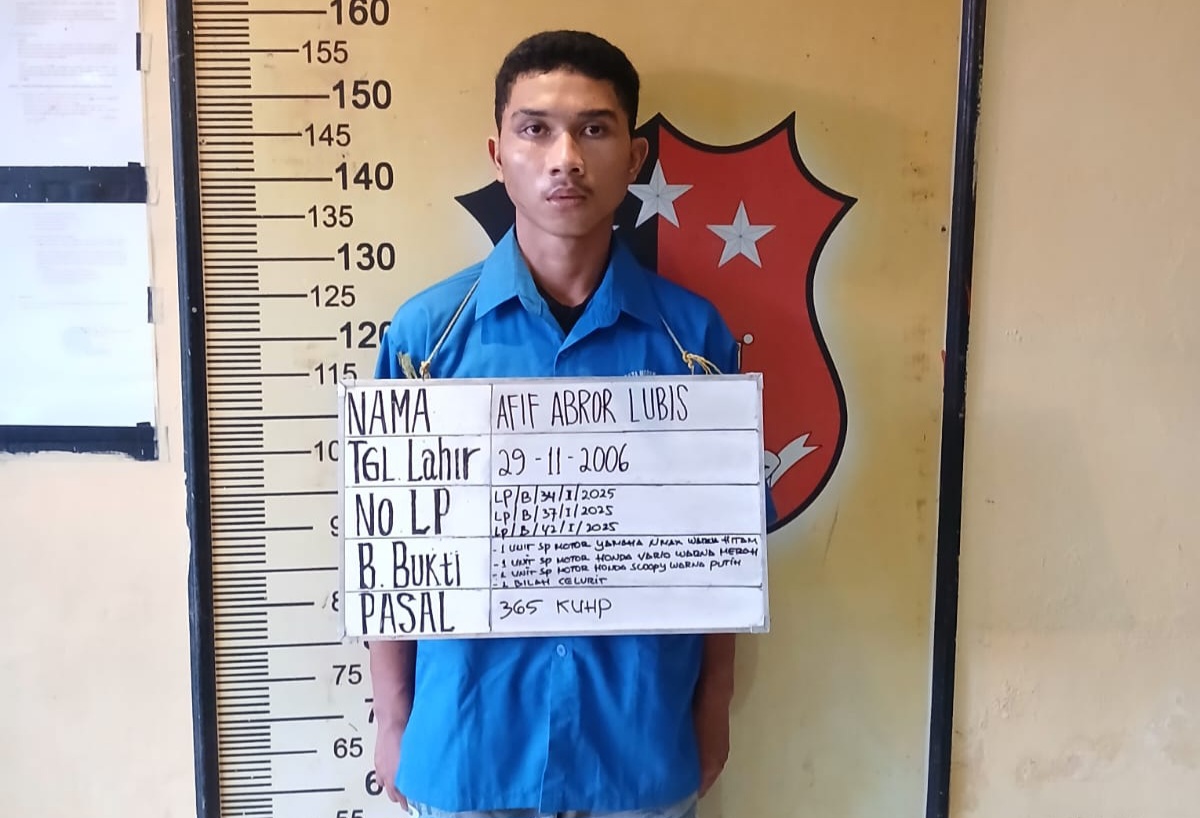 Pelaku Begal dan Penadah Kompak Diringkus Polsek Labuhan