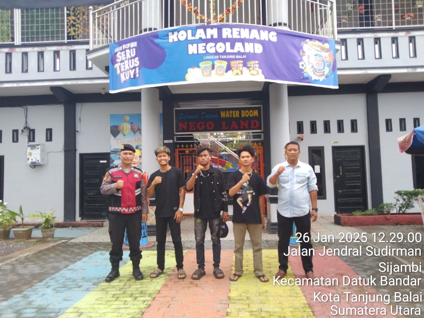 Cegah Potensi Gangguan Keamanan di Lokasi Wisata, Polres Tanjung Balai Laksanakan Pengamanan