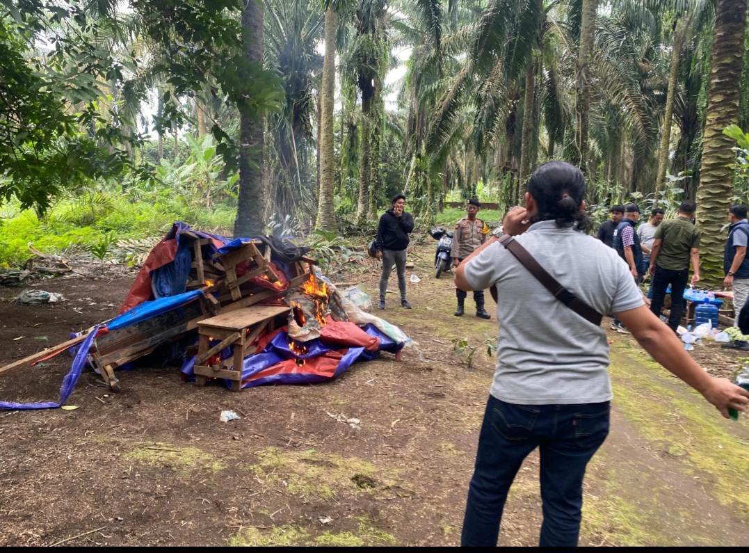 Gerebek Barak Narkoba Di Kecamatan Sei Bingai, Polres Binjai Amankan Satu Orang Pria