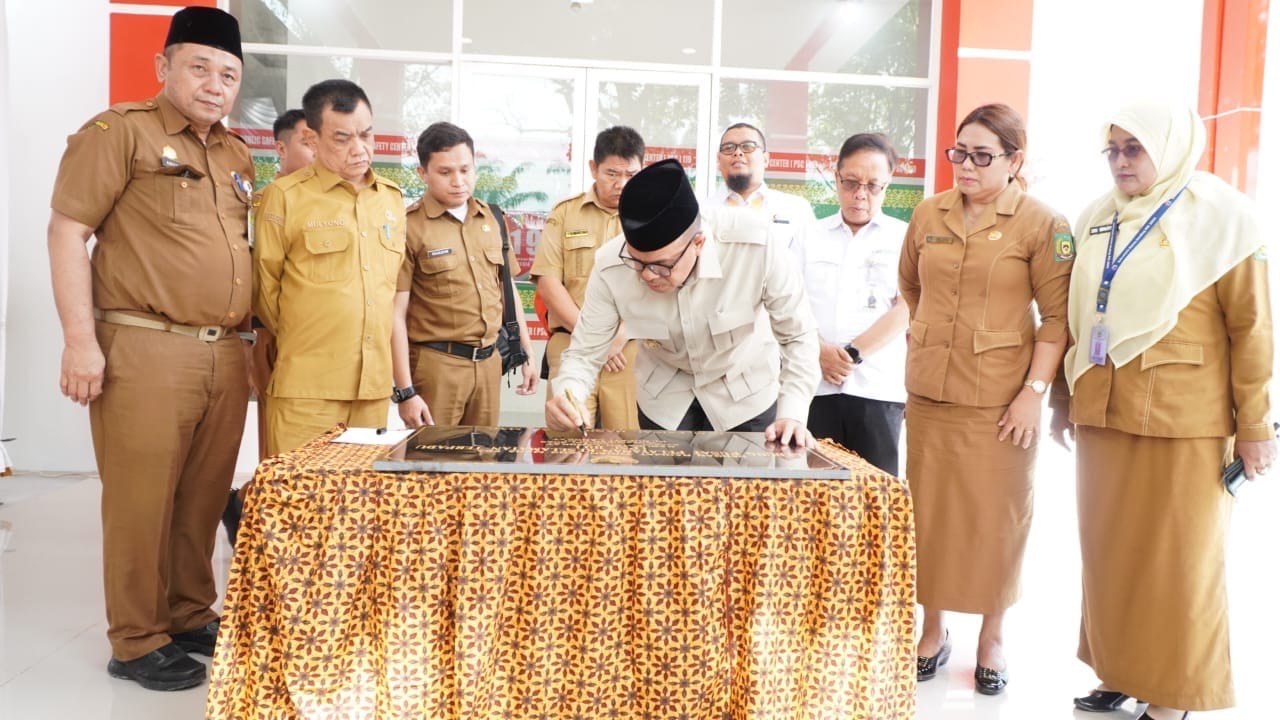 Pj. Bupati Langkat Resmikan PSC 119,  Optimalisasi Layanan Darurat Bagi Masyarakat