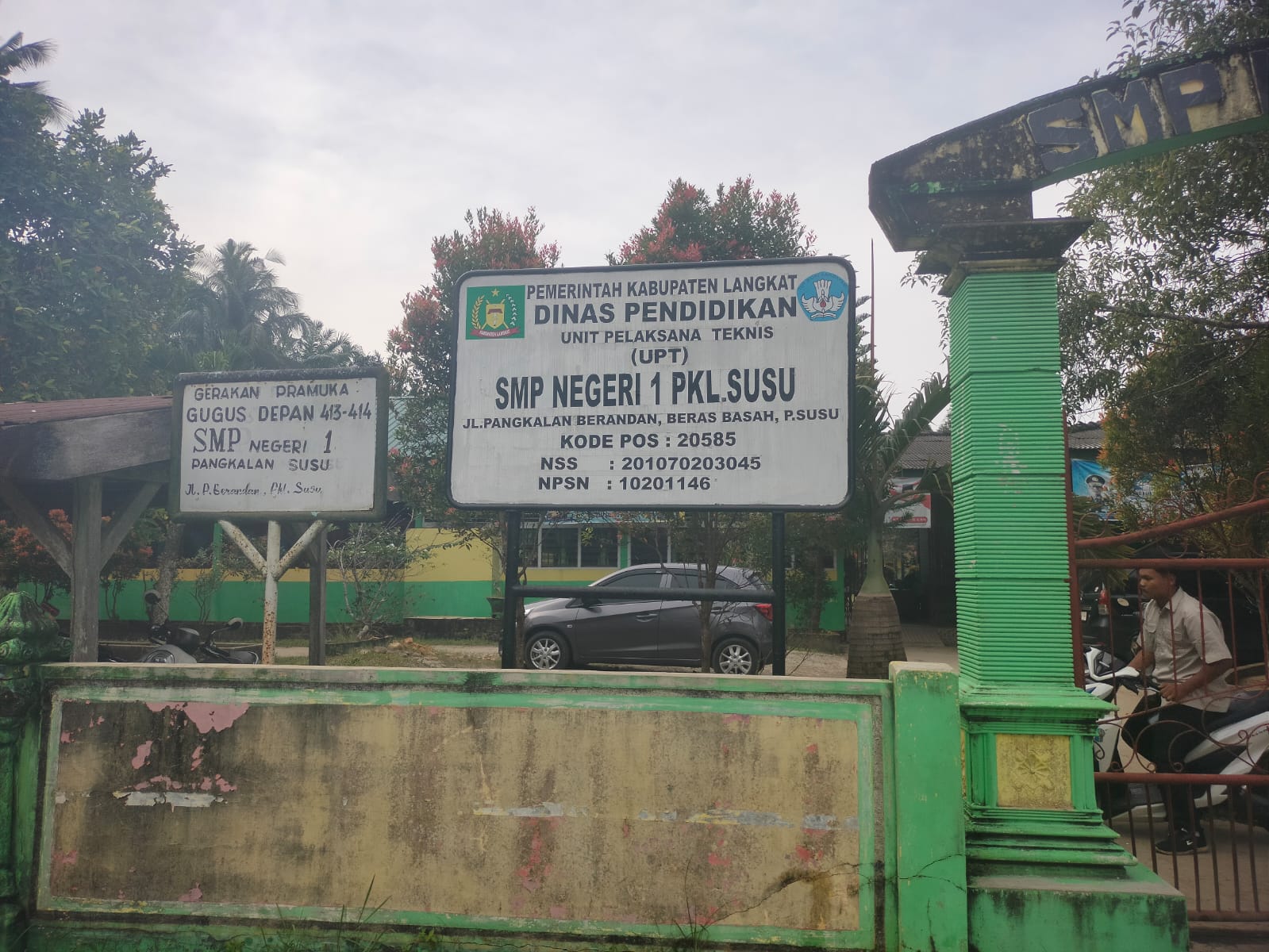 Kepala Sekolah SMPN 1 Pangkalan Susu Tolak Wawancara, Diminta Jaksa Periksa Penggunaan Dana BOS di SMPN 1 Pangkalan Susu