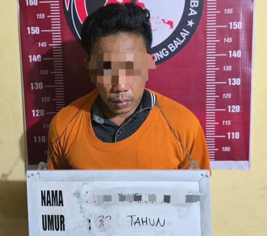 Polres Tanjung Balai Sikat Pengedar Narkoba Yang Resahkan Warga