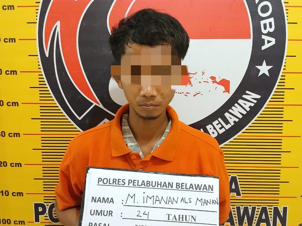 Sat Narkoba Polres Pelabuhan Belawan Tangkap Pengedar Narkoba di Marelan