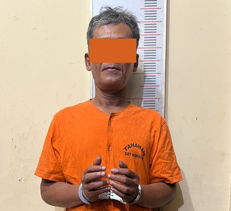 Residivis Narkoba Kembali di Tangkap Sat Res Narkotika Polres Langkat