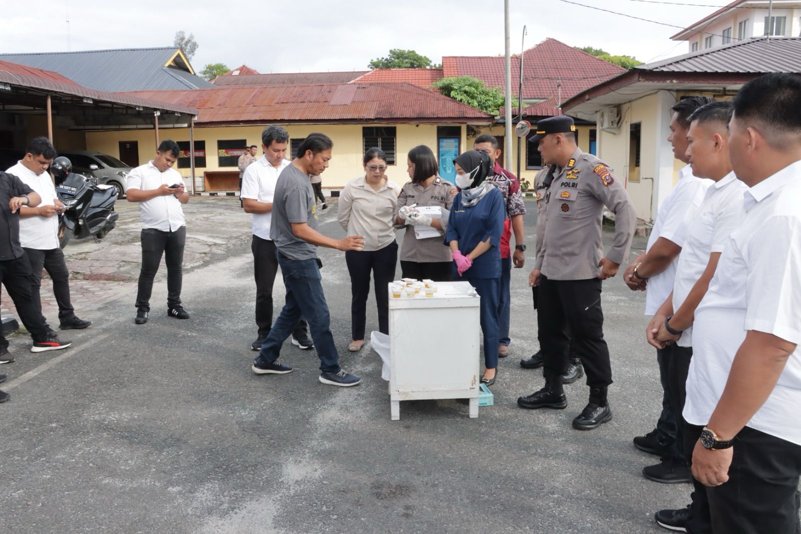 Seluruh Personil Narkoba Siantar Di Tes Urine, Ini Hasilnya!