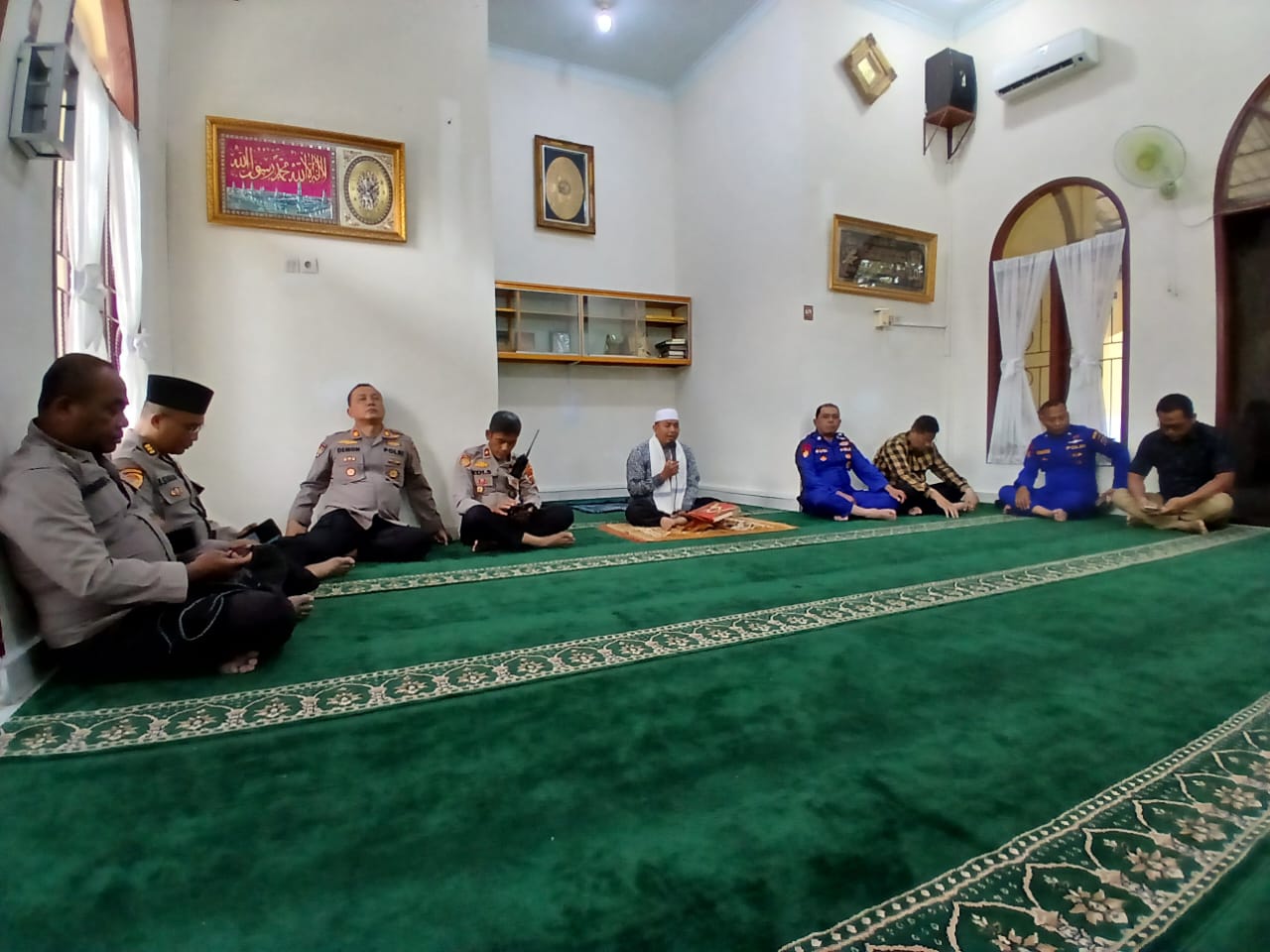 Polres Tanjung Balai Rutin Melaksanakan Binrohtal Terhadap Personel