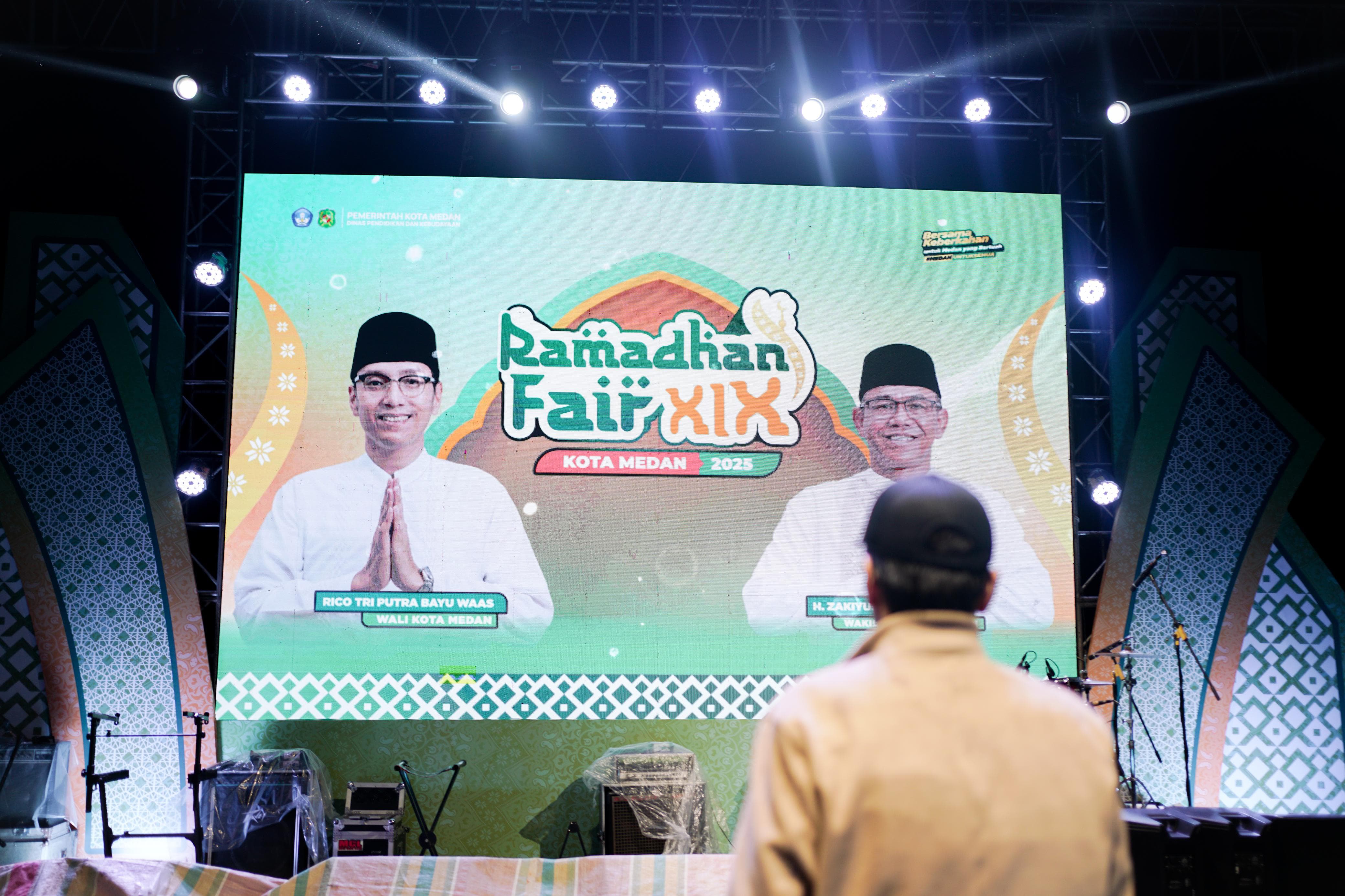 Rico Waas Tinjau Persiapan Akhir Ramadan Fair 2025