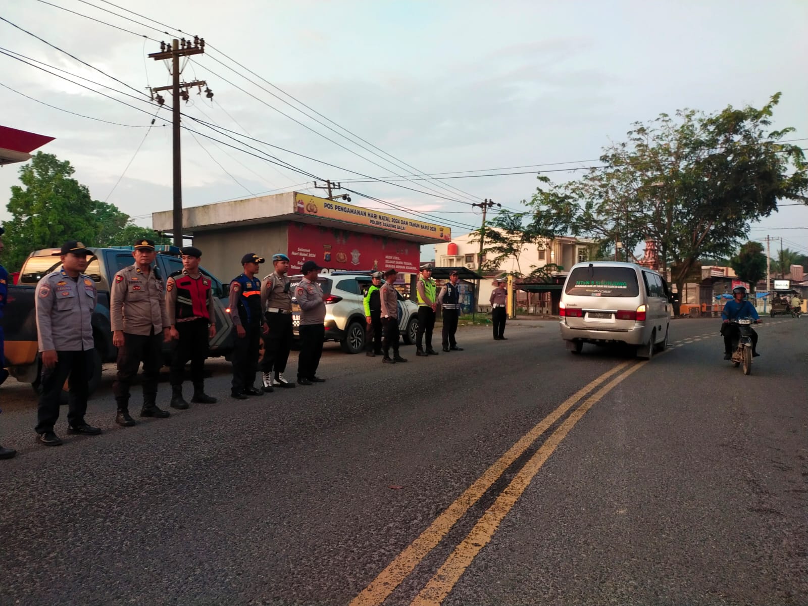 Polres Tanjung Balai Patroli Subuh Cegah Balap Liar Pengendara Yang Ugal Ugalan