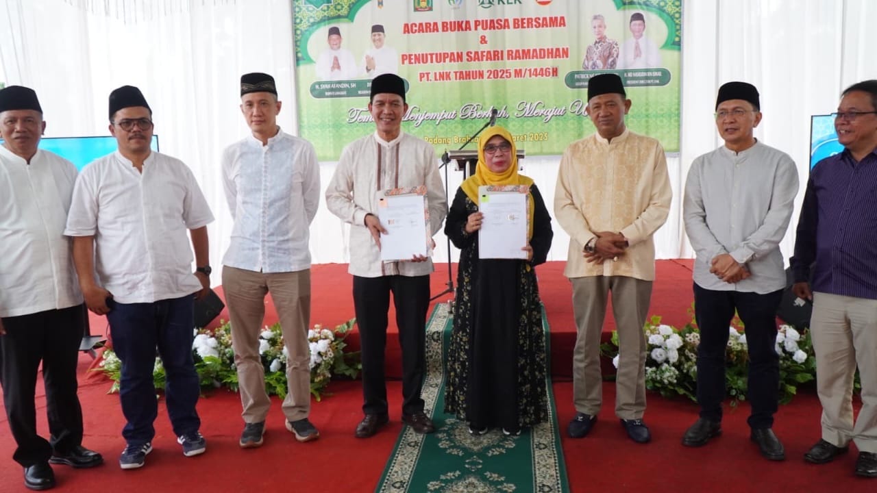 Bupati Langkat Ondim Buka Puasa Bersama PT LNK, Apresiasi Kepedulian Perusahaan Untuk Masyarakat