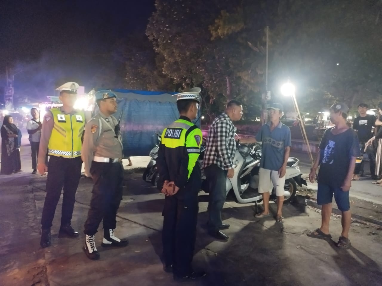 Polres Tanjung Balai Tingkatkan Keamanan Gelar Kegiatan Rutin Yang Ditingkatkan (KRYD)