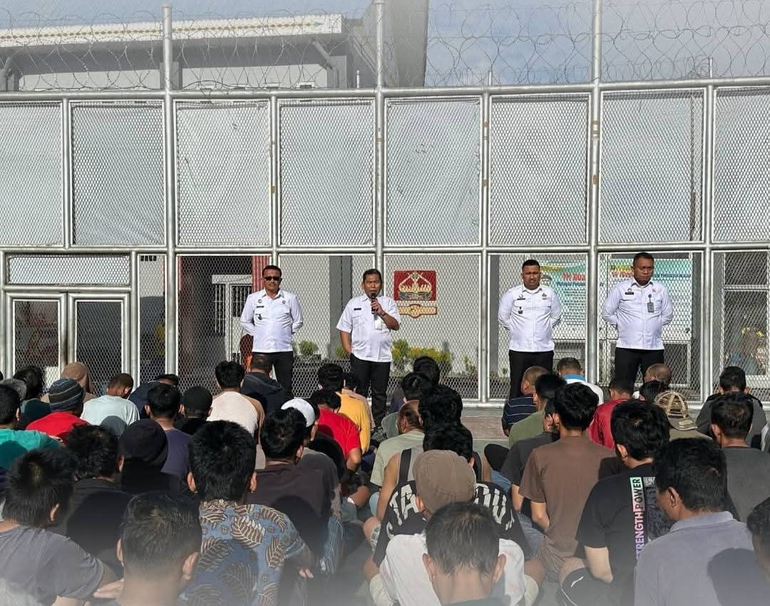 Plt Karutan Kabanjahe Beri Arahan Keamanan Dan Ibadah Ramadan kepada Warga Binaan