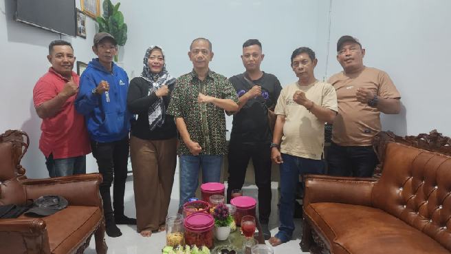 Ketua Pewarta Jumat Barokah Sekaligus Halal Bihalal Idulfitri 1446 H