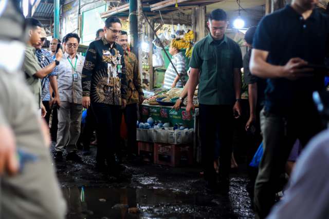 Rico Waas: Normalisasi Drainase Pasar Simalingkar