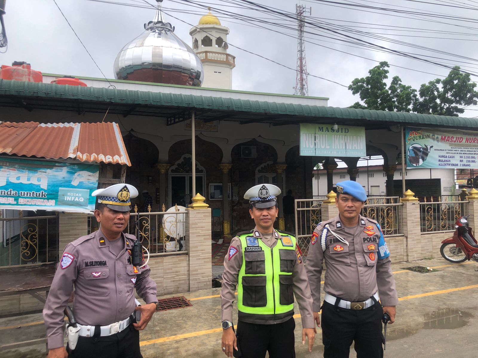Polres Tanjungbalai Laksanakan Pengamanan dan Monitoring Di Rumah Ibadah