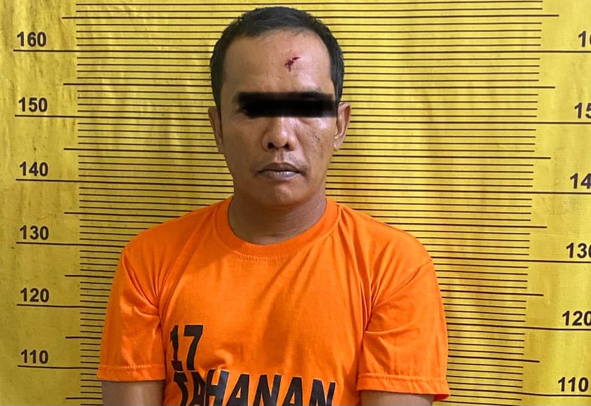 Sempat Kabur Dengan Barang Haram, Seorang Pria Berhasil Di Tangkap Polres Binjai
