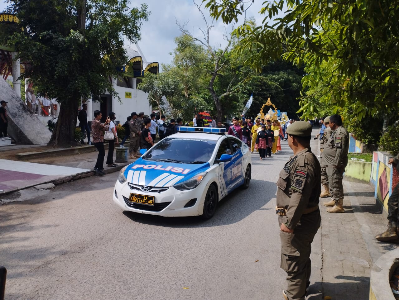Polres Tanjung Balai Laksanakan Pengamanan Pengawalan Dari Start Hingga Finish