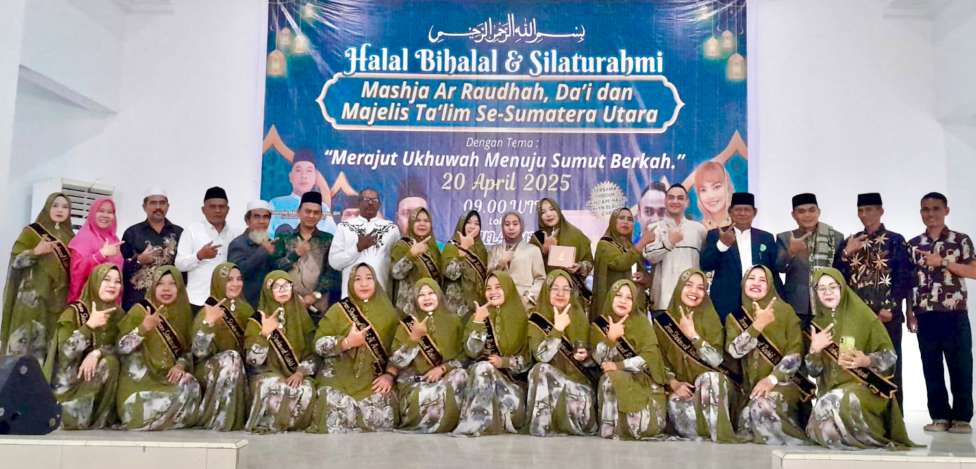 Di Acara Halal Bihalal, Vihan Beauty Skincare Berkomitmen Dukung Perjalanan Dakwah Mashja Ar-Raudhah