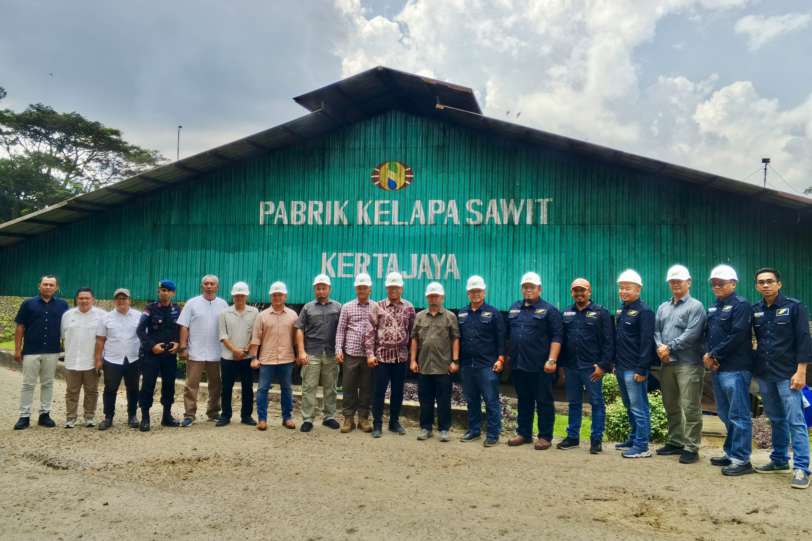 Danrem 064/MY Kunjungi PKS Kerta Jaya Distrik DJABA PTPN IV PalmCo: Kita Siap Jaga Aset Negara