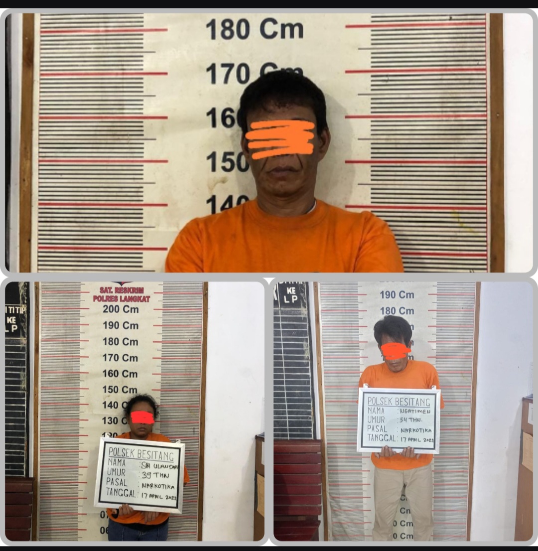 Sedang Pesta Sabu ,Tiga Warga Aceh Tertangkap di Besitang