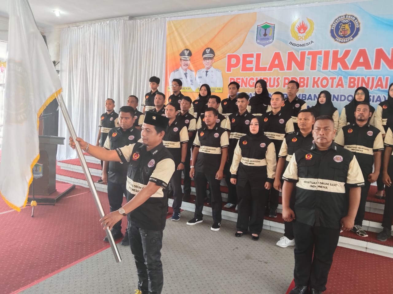 Ketum PDBI Binjai Laksanakan Pawai Kirab Budaya dan Sekaligus Pelantikan Pengurus