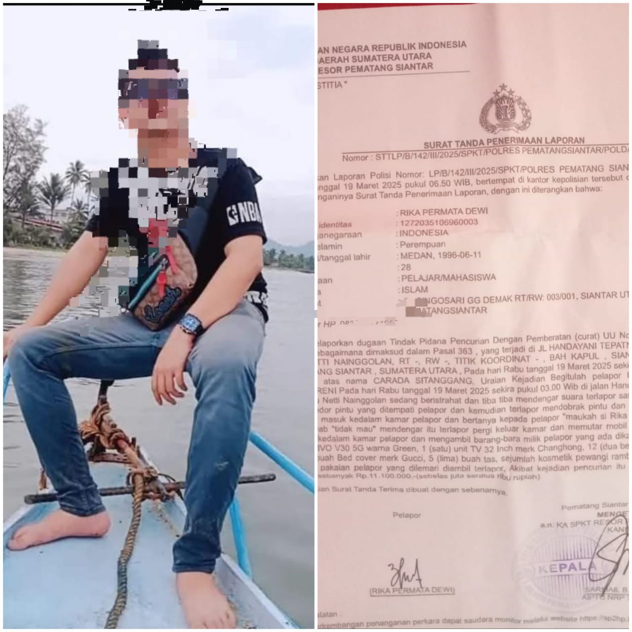 Harta Benda Digerogoti Mantan, Rika Langsung Buat Laporan ke Polisi
