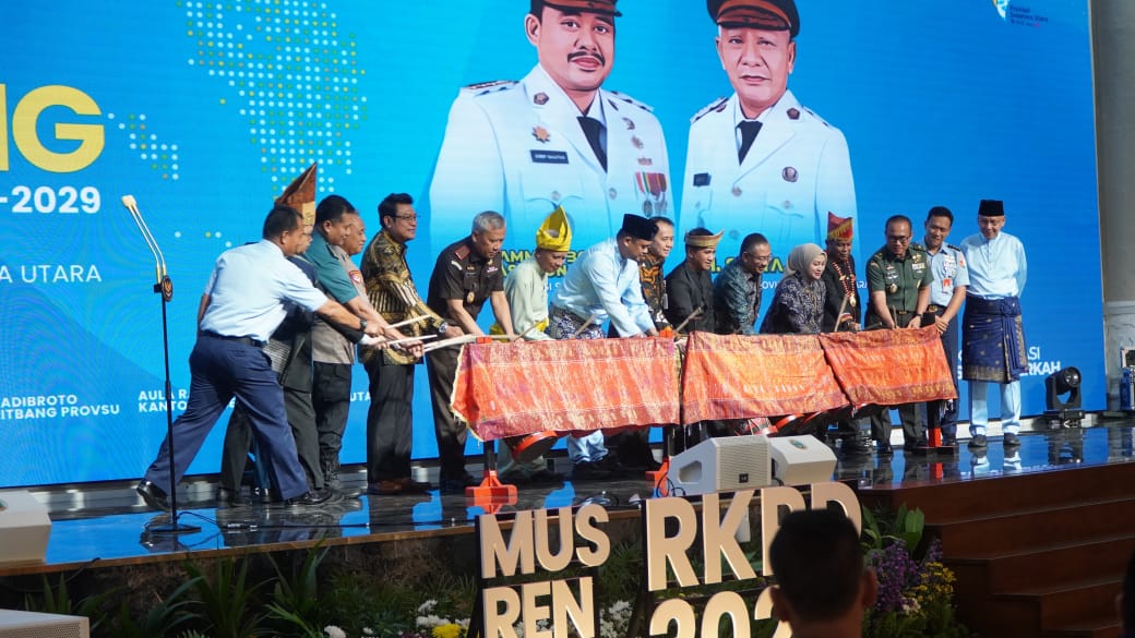 Musrenbang RPJMD Sumut, Syah Afandin Siap Sinergi Wujudkan Indonesia Emas 2045