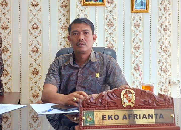 Anggota Komisi 3 DPRD Medan Eko Afrianta Sitepu