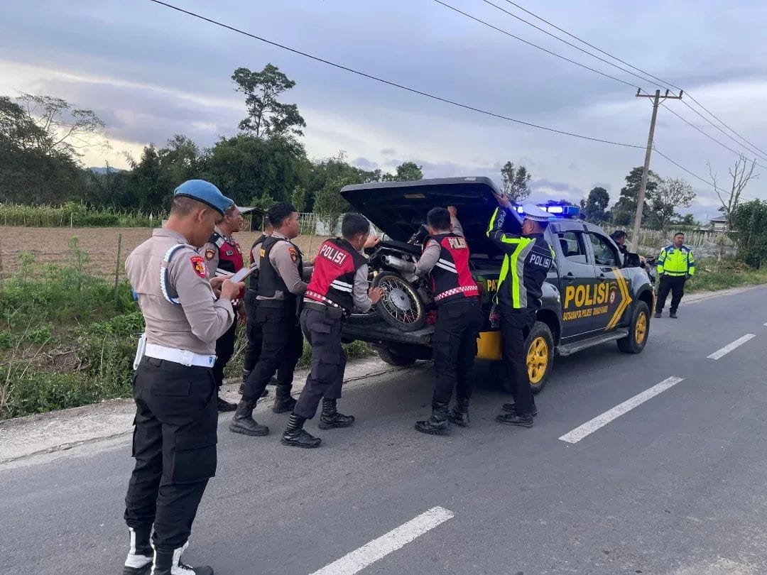 Polres Tanah Karo Gelar Patroli Gabungan Cegah Balap Liar Disejumlah Wilayah