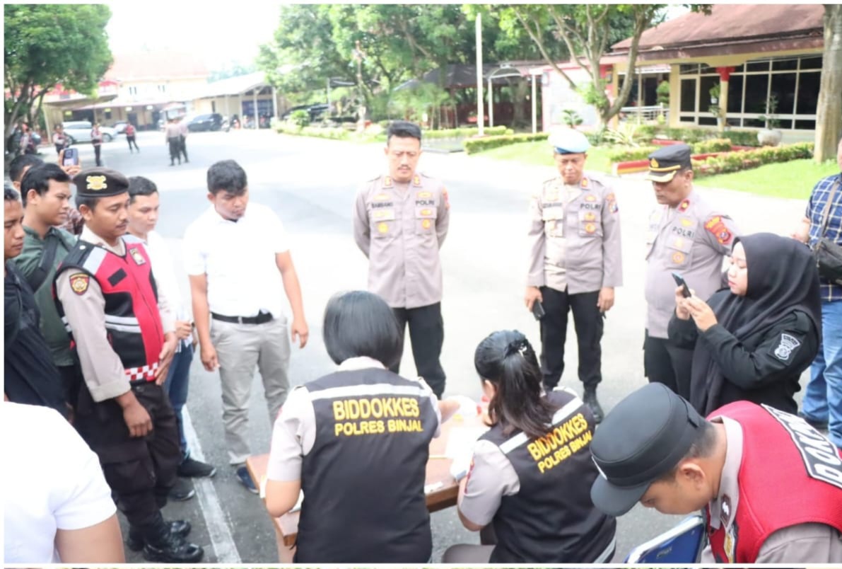 Menindak Lanjut Instruksi Kapolda Sumut, Kapolres Binjai Perintahkan Agar Kota Binjai Bersih Dari Narkoba