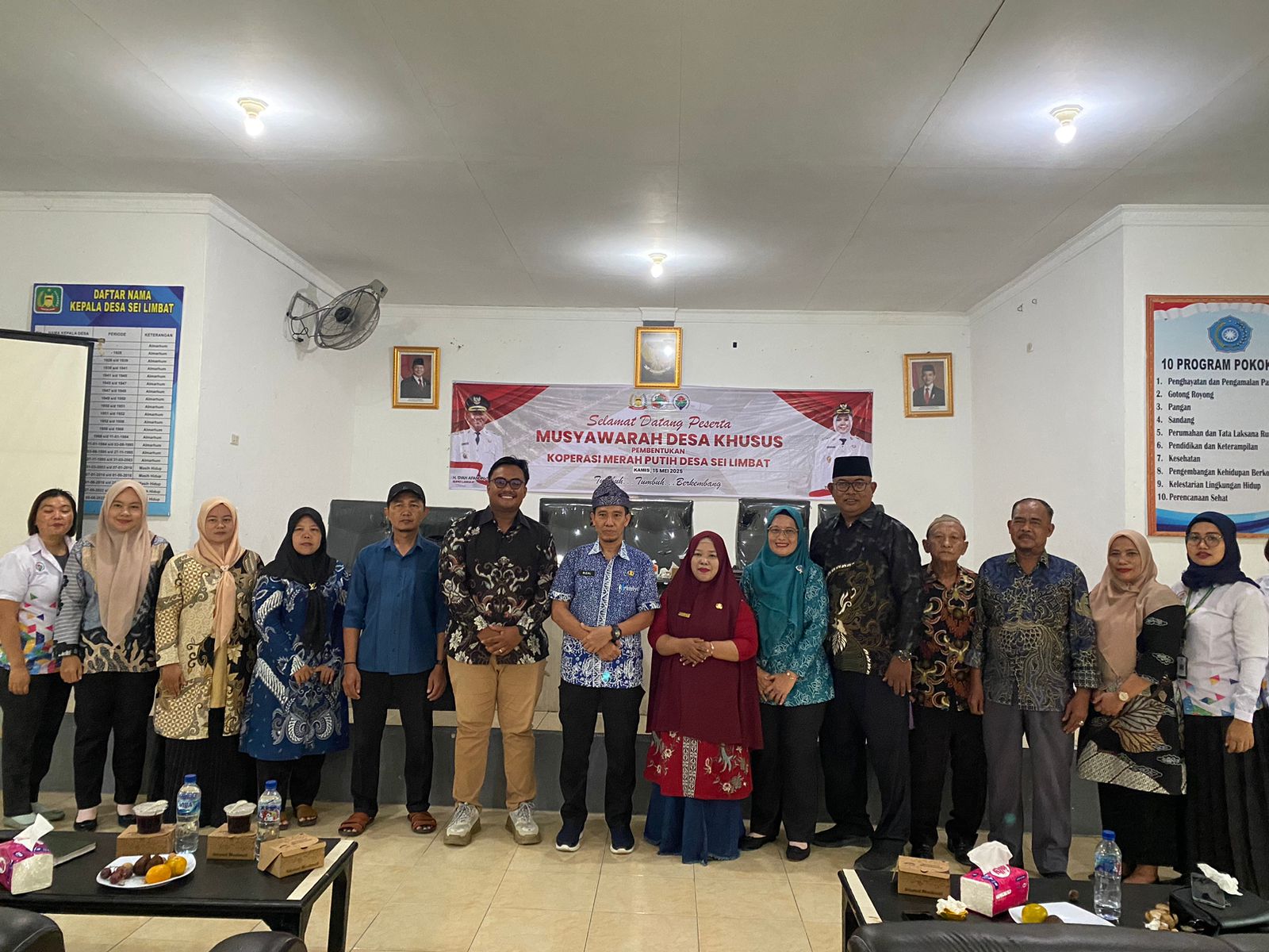 Dandi Sahputra,S.Kom Terpilih Menjadi Ketua Koperasi Desa Merah Putih Sei Limbat