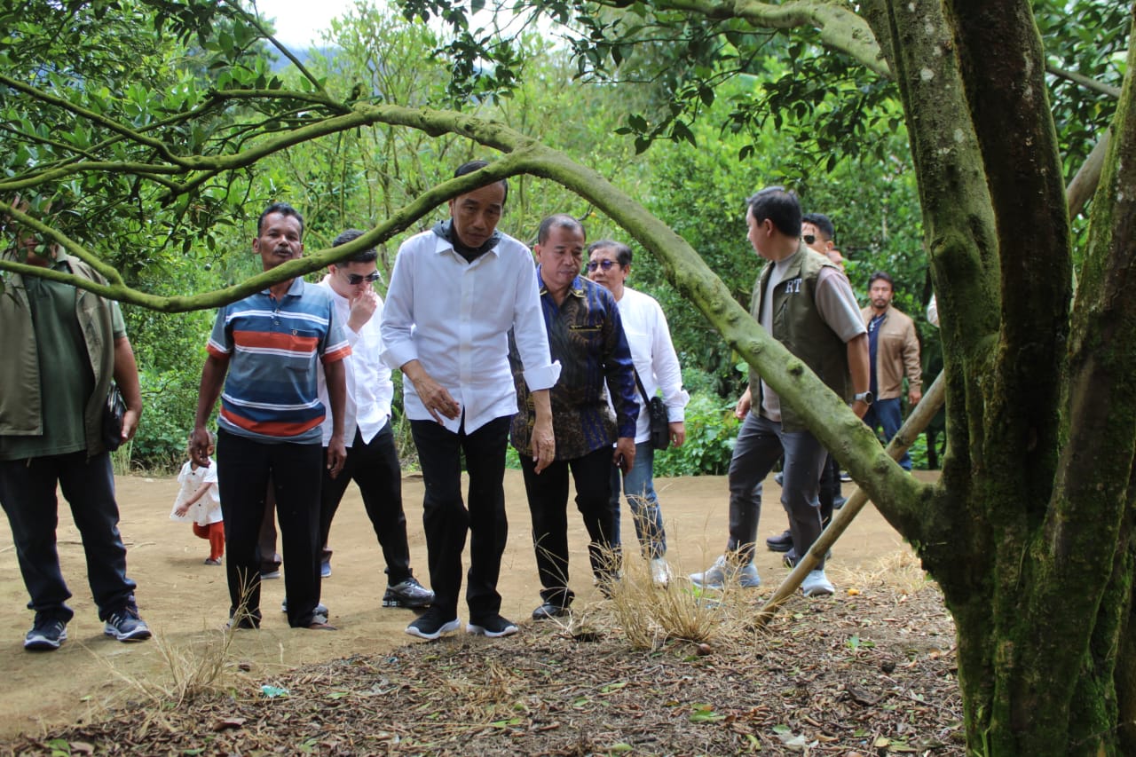 Jokowi Berkunjung ke Tanah Kado, Kapolres Apresiasi Masyarakat Yang Menjaga Ketertiban